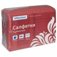 Салфетки OfficeClean красные