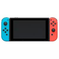 Игровая приставка Nintendo Switch 32 ГБ, неоновый синий/неоновый красный