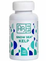 Келп, водоросли бурые в таблетках ламинария и фукус, Snow sea® Kelp 224 таб