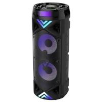 Уличная Портативная колонка BT SPEAKER ZQS-6201 Bluetooth, с микрофоном и подсветкой