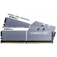 Оперативная память G.skill DDR4 32Gb (2x16Gb) 3200MHz pc-25600 Trident Z Silver-White (F4-3200C16D-32GTZSW)