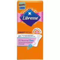 Libresse прокладки ежедневные Dailyfresh Normal Deo