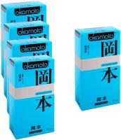 Презервативы Okamoto Skinless Skin Super Lubricated, 5 уп. по 10 шт