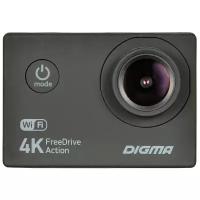 Видеорегистратор Digma FreeDrive Action 4K WiFi черный 8Mpix 2160x3840 2160p 140гр