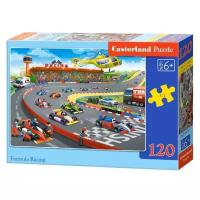 Пазл Castorland Puzzle Автогонки Формула 120 деталей 32х23см В-13470 6+