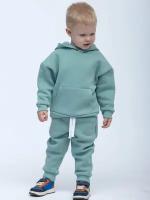 Костюм KIDDY CHIC, размер 92, бирюзовый