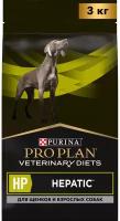 Сухой корм для собак Pro Plan Veterinary Diets HP при хронической печеночной недостаточности 3 кг