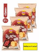 Lays Из Печи Чипсы картофельные Хамон 4шт.*81гр