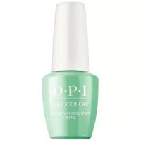 OPI Гель-лак Classics GelColor, 15 мл, Gargantuan Green Grape (Pastel)