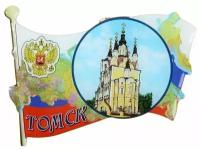 Магнит в форме флага «Томск»