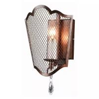 Настенный светильник Favourite Venezia 2149-1W, E14, 40 Вт, цвет арматуры: коричневый