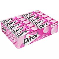 DIROL BUBBLE FRESH жевательная резинка мята фрукты 13,6г набор 30 шт