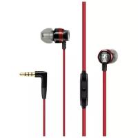 Наушники Sennheiser CX 300S, mini jack 3.5 mm, красный