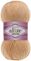 Пряжа Alize Cotton Gold бежевая пудра (446), 55%хлопок/45%акрил, 330м, 100г, 1шт