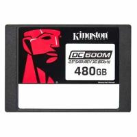 Kingston Enterprise SSD 480GB DC600M 2.5" SATA 3 R560/W470MB/s 3D TLC MTBF 2M 94 000/41 000 IOPS 876TBW (Mixed-Use) 3 years