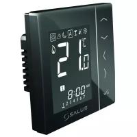Термостат комнатный беспроводной встраиваемый, программ. с дисплеем, черный SALUS CONTROLS