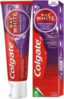 Зубная паста Colgate Max White Purple Reveal 75 мл ( Из Финляндии)