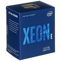 Процессор Intel Xeon E-2134 LGA1151 v2, 4 x 3500 МГц