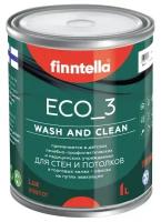 Краска акриловая finntella Eco_3 Wash and Clean глубокоматовая maissi 0.9 л