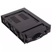 Сменный бокс для HDD AgeStar MR3-SATA(S)-1F SATA II черный (sr3p(s)-1f black)