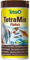 Tetra TetraMin Flakes, Хлопьевидный основной корм для всех видов тропических рыб, 250 мл, 52 г