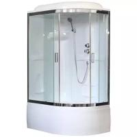 Душевая кабина Royal Bath RB 8120BK1 L высокий поддон 120см*80см