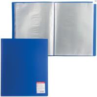 Папка 40 вкладышей ERICH KRAUSE "Standard", А4, вертикальная, синяя, 0.6 мм, 3143