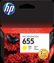 Картридж HP №655 (CZ112AE), желтый