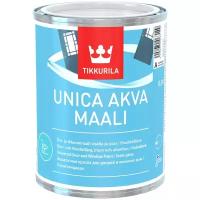 Краска акриловая Tikkurila Unica Akva Maali влагостойкая моющаяся