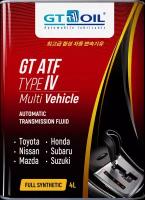 Масло Транс. Gt Atf T-Iv Multi Vehicle 4 Л GT OIL арт. 8809059407912