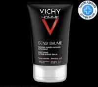 Vichy Homme Sensi Baume смягчающий бальзам с минералами после бритья для чувствительной кожи 75 мл 1 шт