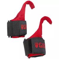 Ремни для тяги Grizzly Fitness Power Claws Lifting Hooks 8643-04 черный