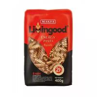 Макароны Livingood Energy Pasta, спирали, 400 г