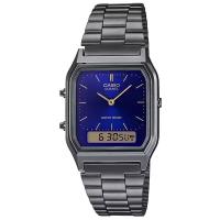 Наручные часы CASIO Vintage AQ-230GG-2A, черный, синий