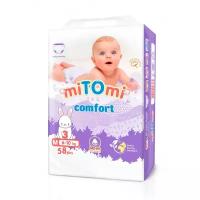 MiTOmi трусики Comfort M (6-10 кг) 58 шт