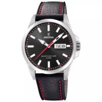 Наручные часы FESTINA Classics, серебряный, черный