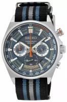 Наручные часы SEIKO CS Sports, серебряный, черный