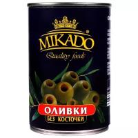 MIKADO Оливки без косточки, 280 г, 300 мл