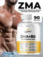 ZMA+B6+D-Aspartic acid VitaMeal, ЗМА Цинк Магний В6 Д-аспарагиновая кислота, 90 капсул