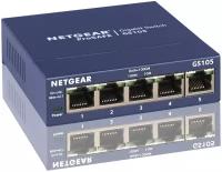 Коммутатор NetGear GS105GE 5