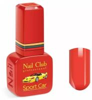 Nail Club professional Эмалевый красный гель-лак для ногтей, цвет коралловый 2014 Ferrari La Ferrari, 13 мл