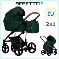 Детская коляска 2 в 1 Bebetto Solaris 16_CZM