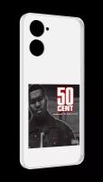 Чехол MyPads 50 Cent - Power Of The Dollar для Realme 10S задняя-панель-накладка-бампер