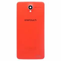 Задняя крышка для Alcatel One Touch 6040D Idol X (красная) OEM