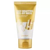 Berrisom Face Wrapping Peel Off Pack Gold маска-пленка восстанавливающая