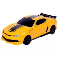 Трансформер MZ Chevrolet Camaro 1:14 2313P, желтый