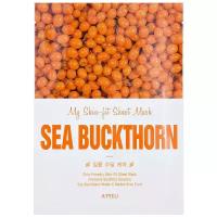 A'PIEU тканевая маска My Skin-Fit Sheet Mask Sea Buckthorn c экстрактом облепихи