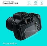 Защитная бронированная пленка на фотоаппарат Canon EOS 750D (Глянцевая, Screen - Защита экрана)