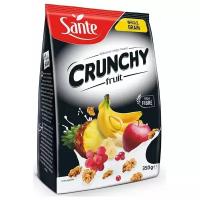 Готовый завтрак Sante Crunchy хлопья овсяные с фруктами