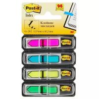 Post-it Закладки Professional, 12 мм, 4 цвета, 96 штук (684-ARR4-RU)